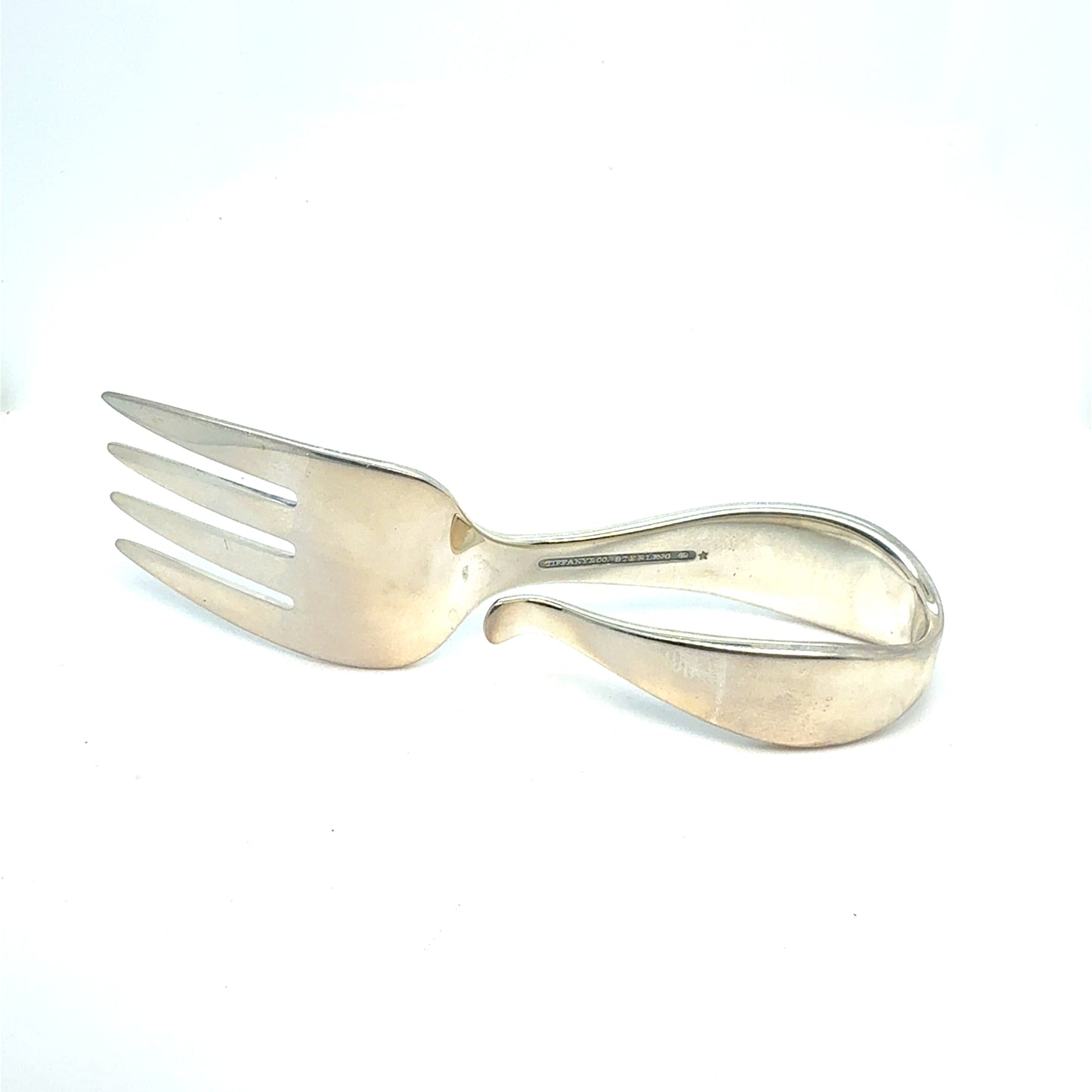 Tiffany & Co Estate Baby Fork 3.5" Sterling Silver TIF979