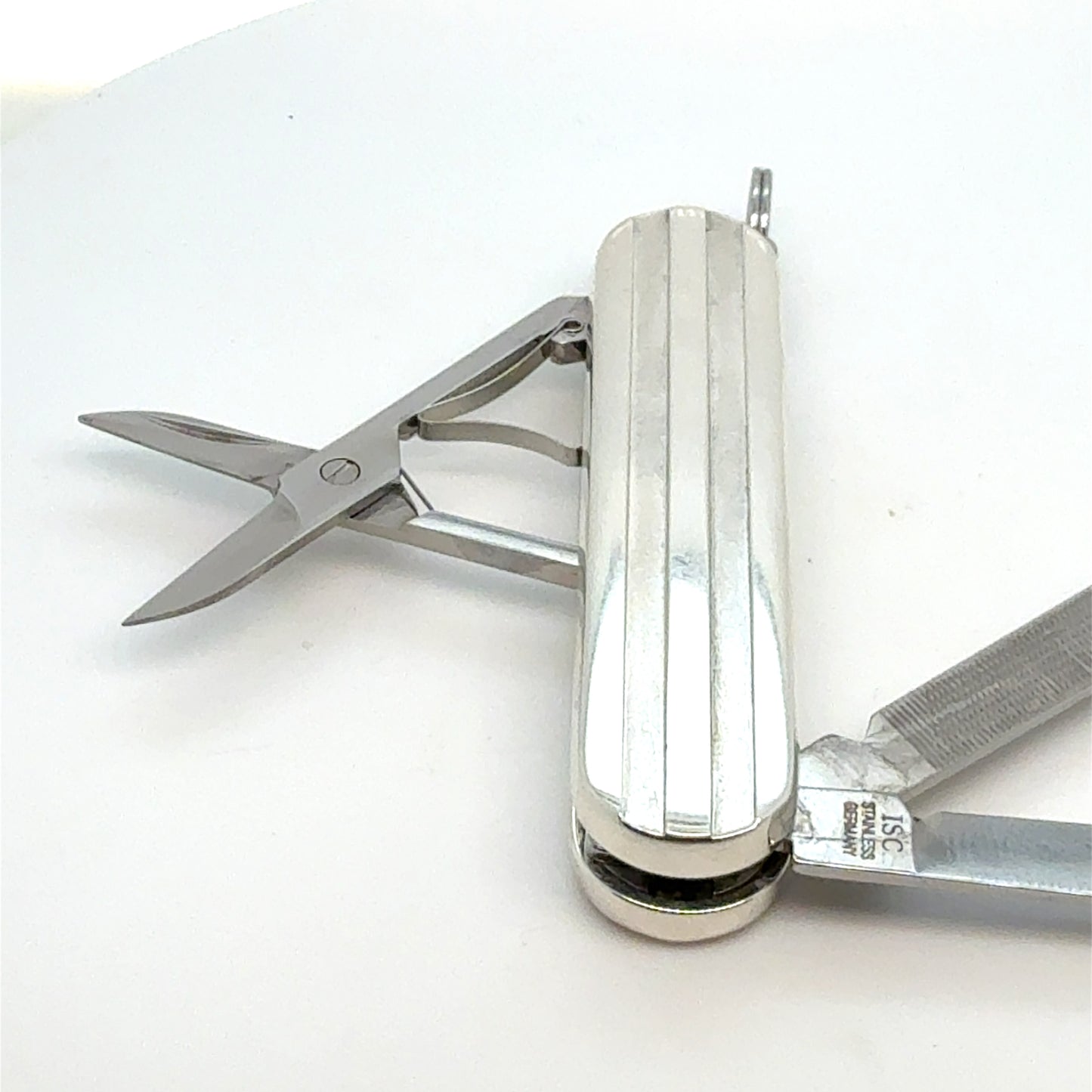 Tiffany & Co Estate Army Pocket Knife 1995 Silver TIF983