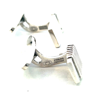 Georg Jensen Estate Cufflinks Sterling Silver 15.4 Grams GJ37