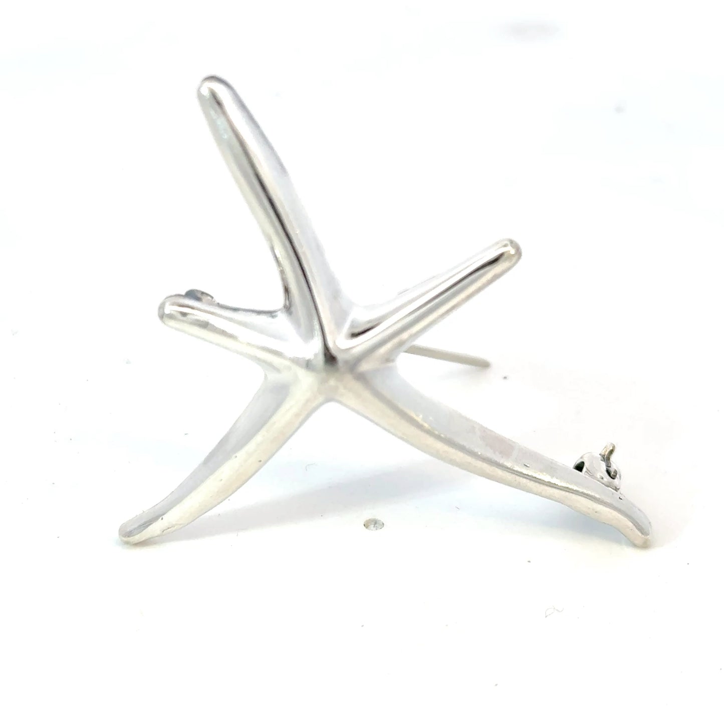 Tiffany & Co Estate Starfish Brooch Sterling Silver By Elsa Peretti 6.5g TIF841