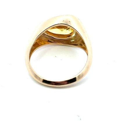 Natural Sapphire Ring Size 7 14k Gold 2.8 Carats Certified $5,950 604451