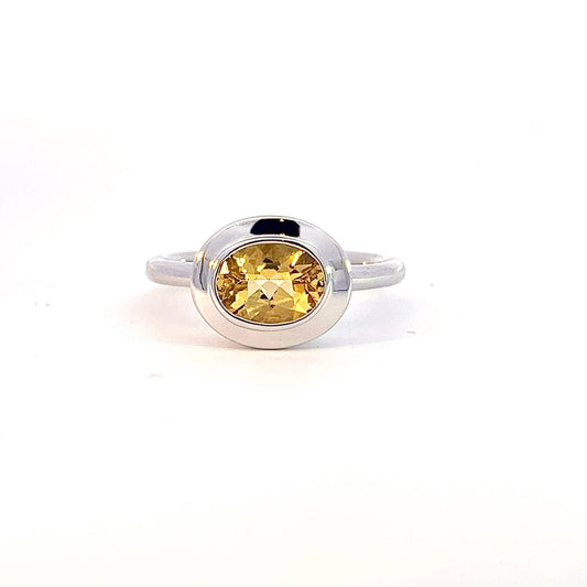 Natural Sapphire Ring 6.5 14k W Gold 1.09 Cts Certified $3,950 311007