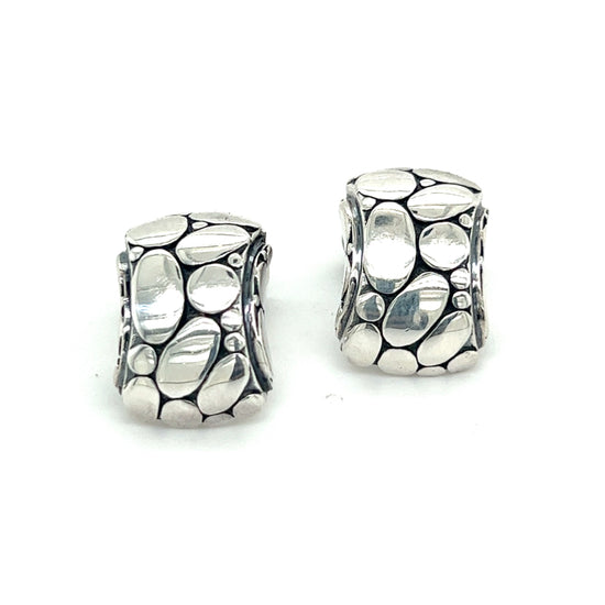 John Hardy Authentic Estate Palu Cufflinks Sterling Silver JH36