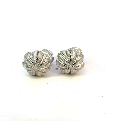 Tiffany & Co Estate Cufflinks Mushroom Sterling Silver 11.60 Grams TIF852