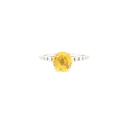Natural Sapphire Diamond Ring Size 6.5 14k Gold 2.53 TCW Certified $3,950 310631