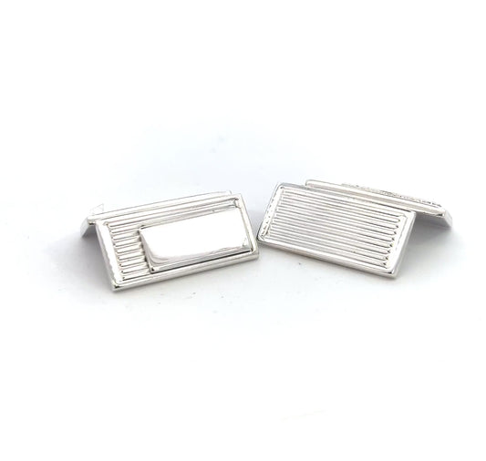 Gucci Estate Cufflinks Sterling Silver G32