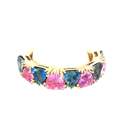 Natural Sapphire Ring Size 7 14k Yellow Gold 0.97 TCW Certified $5,950 601230