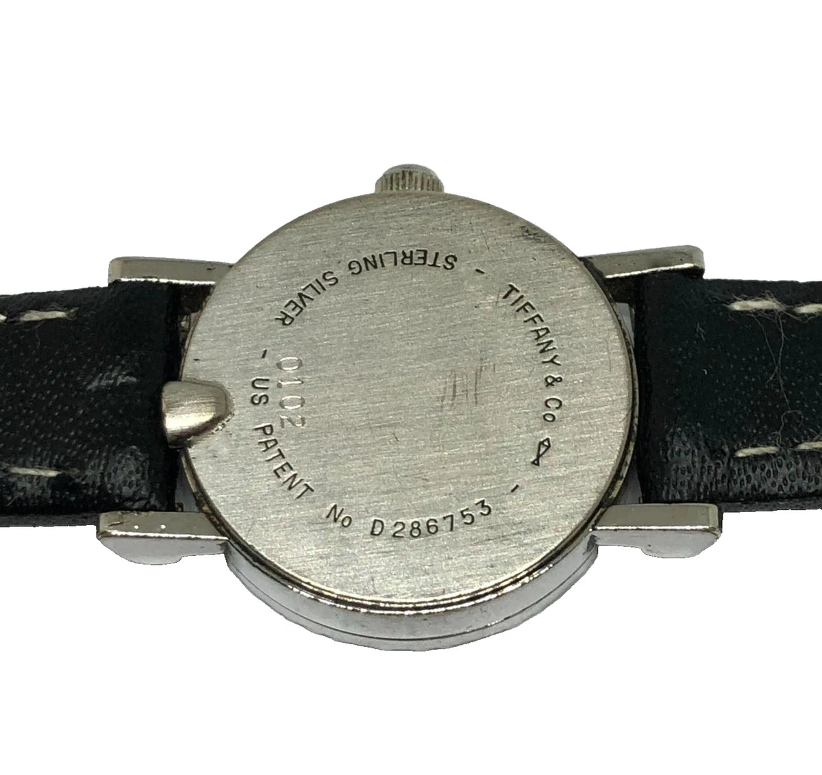 TIFFANY & Co. Atlas Quartz Ladies Watch Sterling Silver 925 Case TIF1020