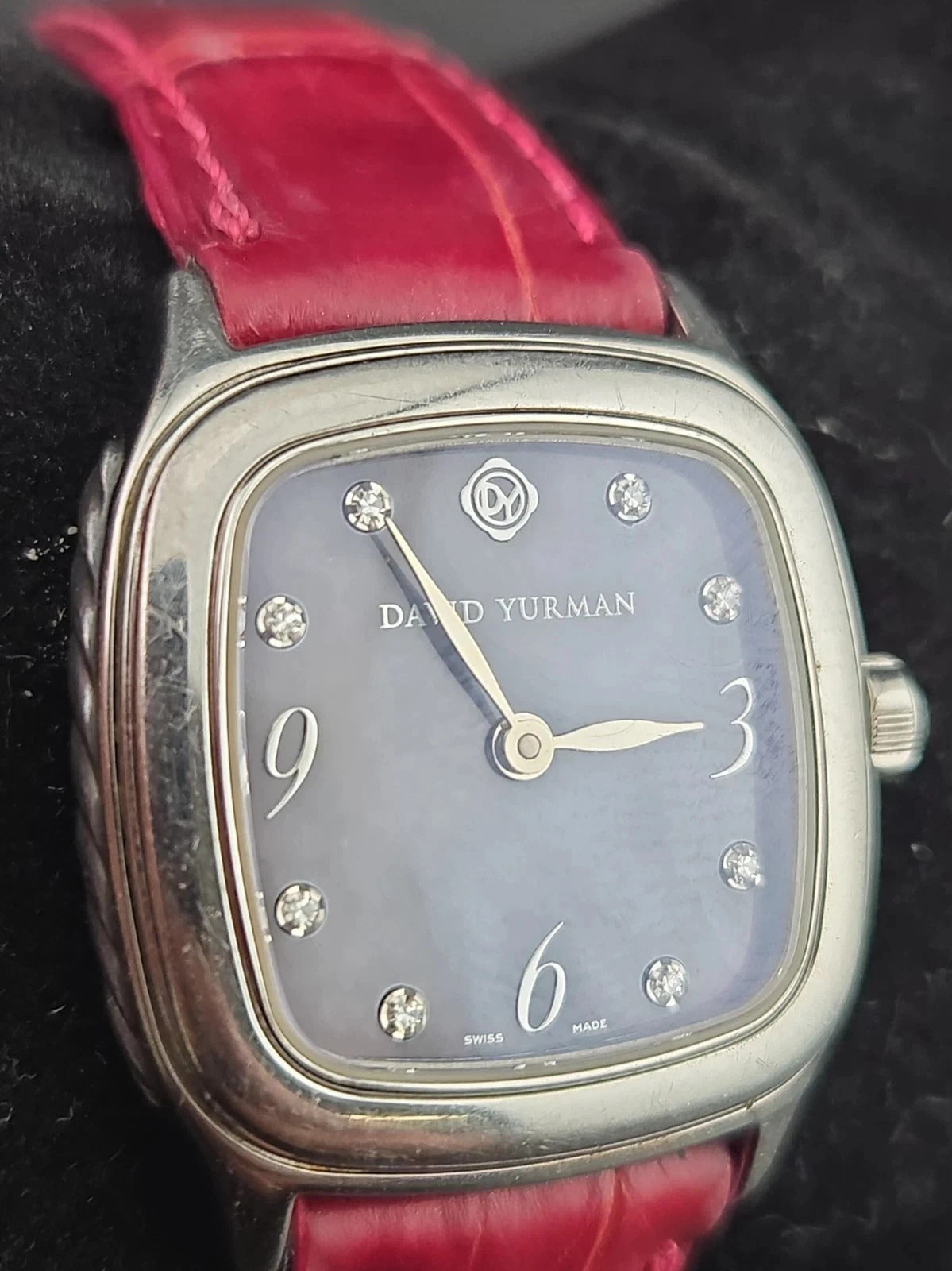 David Yurman Thoroughbred Black MOP Dial Quartz Women's Watch T304-XSST DY824