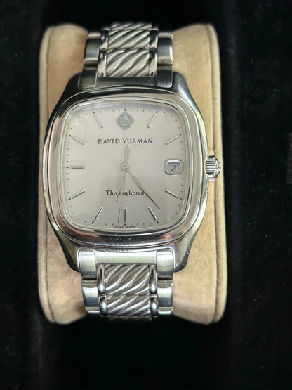 David Yurman Thoroughbred Unisex T302LST Stainless Steel Watch DY821