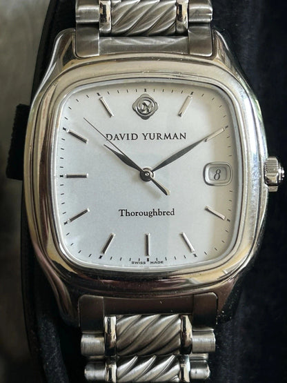 David Yurman Thoroughbred Unisex T302LST Stainless Steel Watch DY821