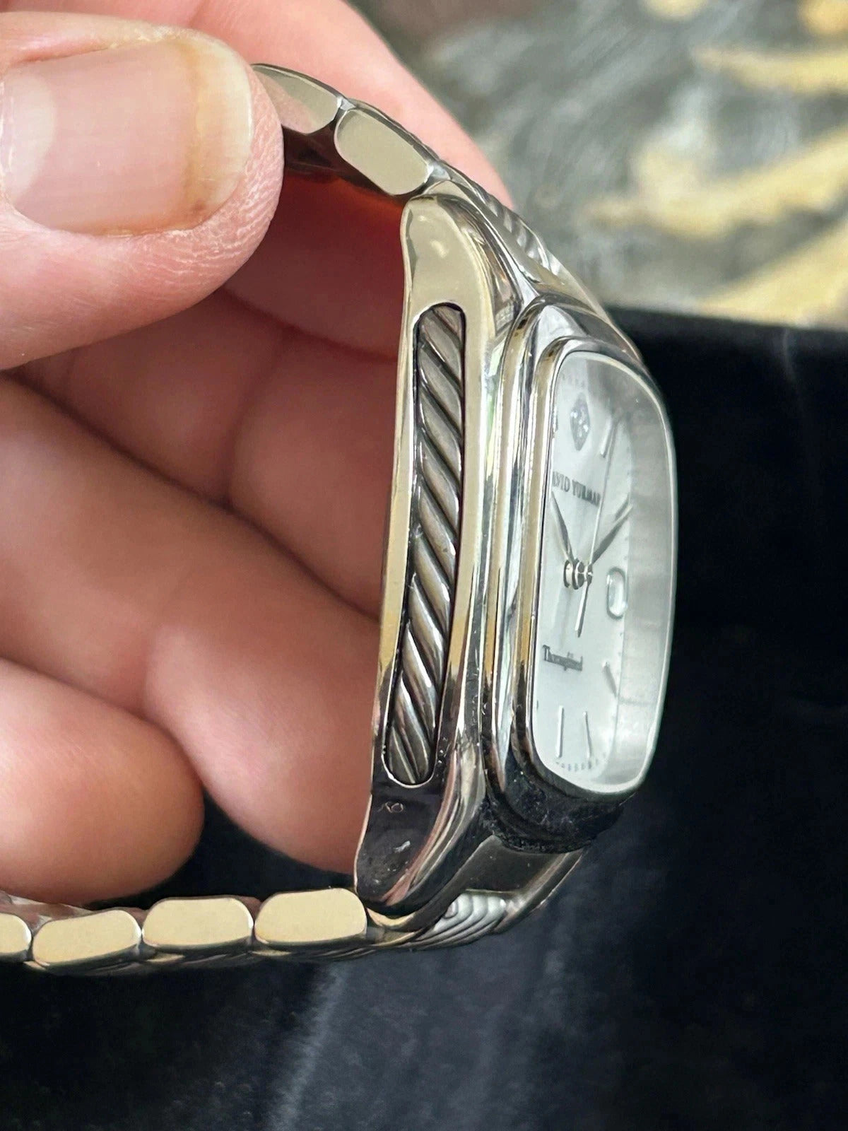 David Yurman Thoroughbred Unisex T302LST Stainless Steel Watch DY821