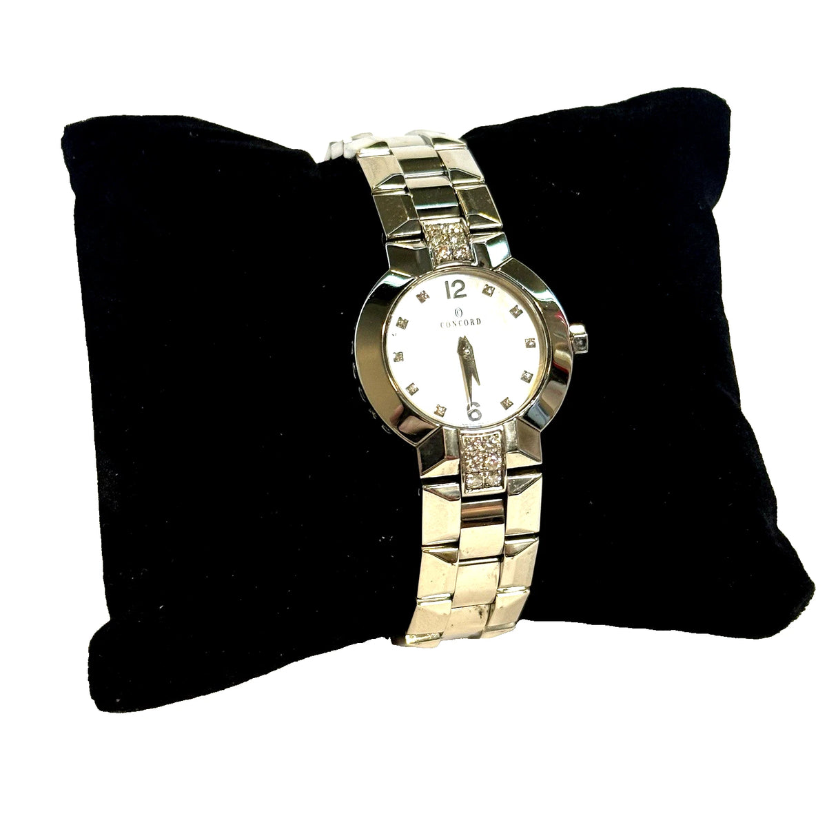 Concord La Scala Diamond Mother Of Pearl SS Women's Quartz Watch 14.G4.1843.S C9