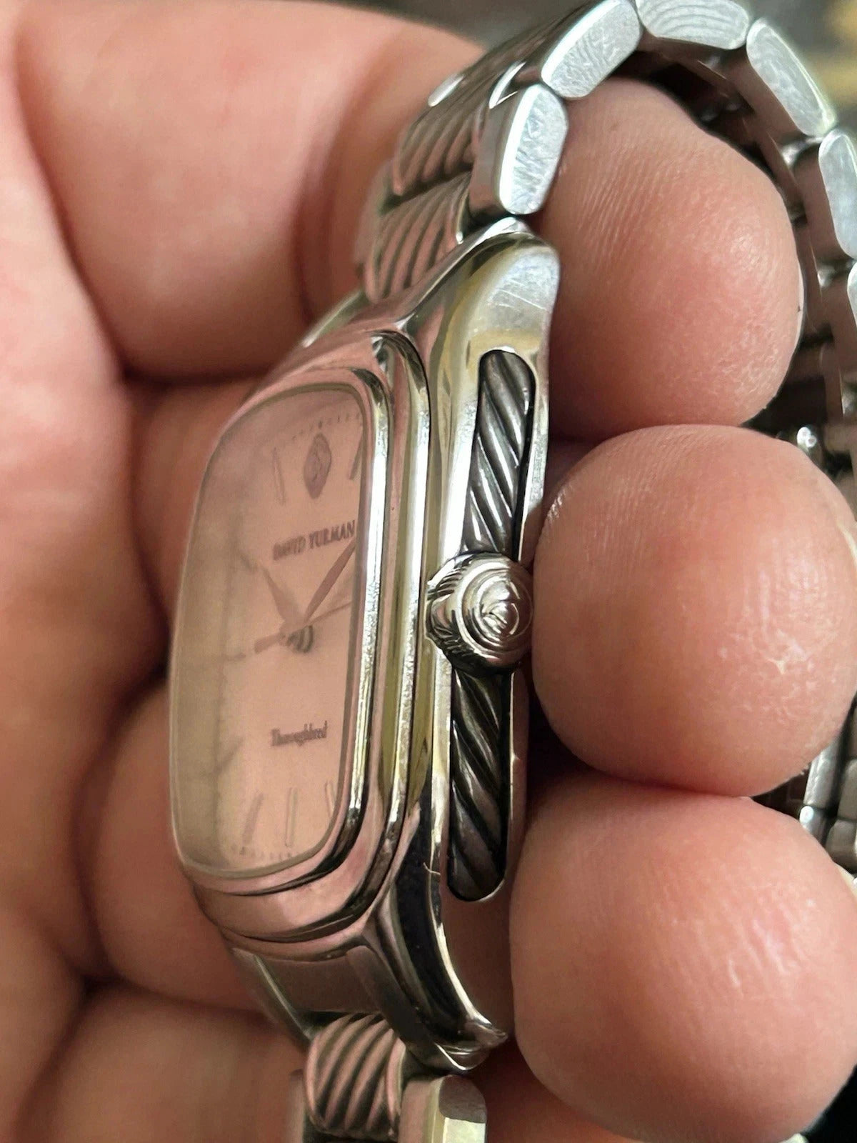 David Yurman Thoroughbred Unisex T302LST Stainless Steel Watch DY821