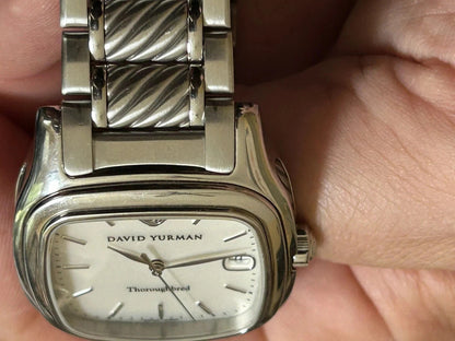 David Yurman Thoroughbred Unisex T302LST Stainless Steel Watch DY821