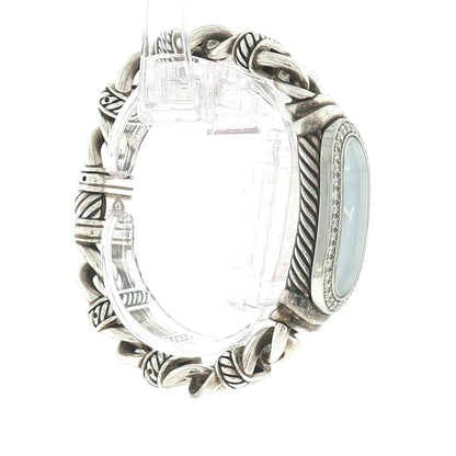DAVID YURMAN MADISON DIAMOND QUARTZ LADIES WRISTWATCH STERLING SILVER DY822