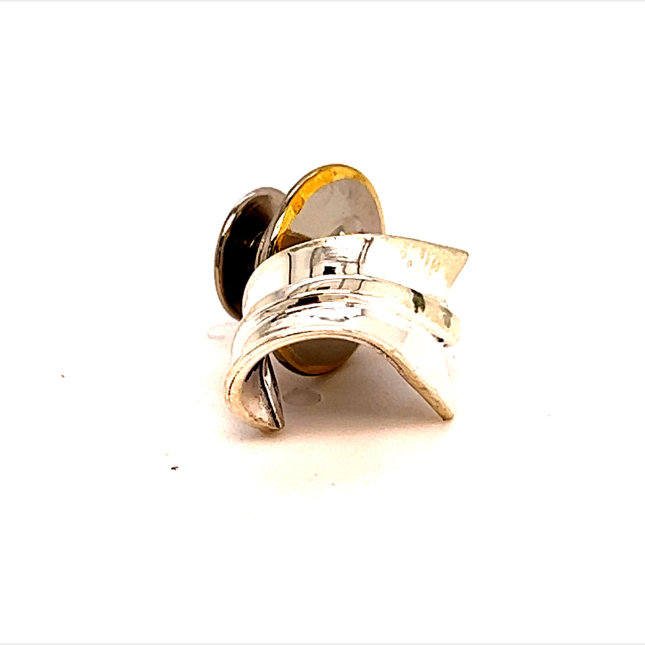 Tiffany & Co Estate "Wave" Tie Pin Sterling Silver 2.7 Grams TIF223 - Certified Estate Jewelry