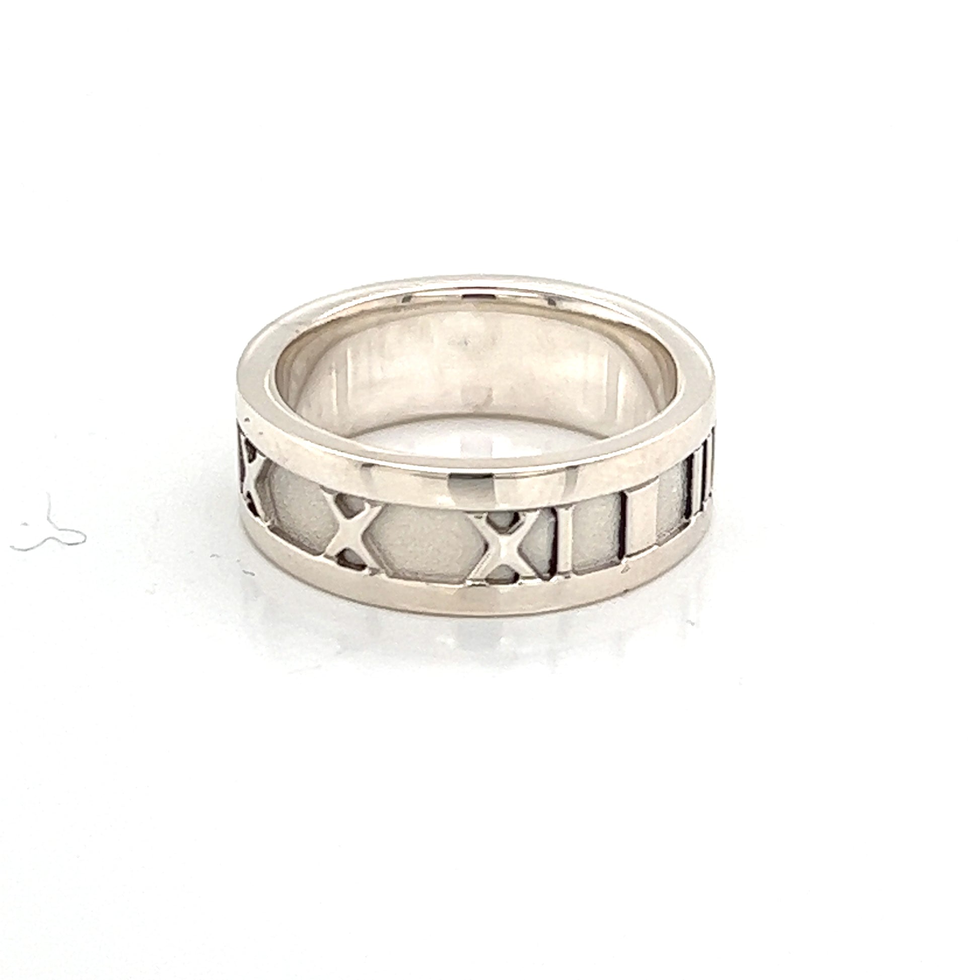 Tiffany & Co Estate Sterling Silver Ring Size 4.25, 5.2 Grams TIF182 - Certified Estate Jewelry