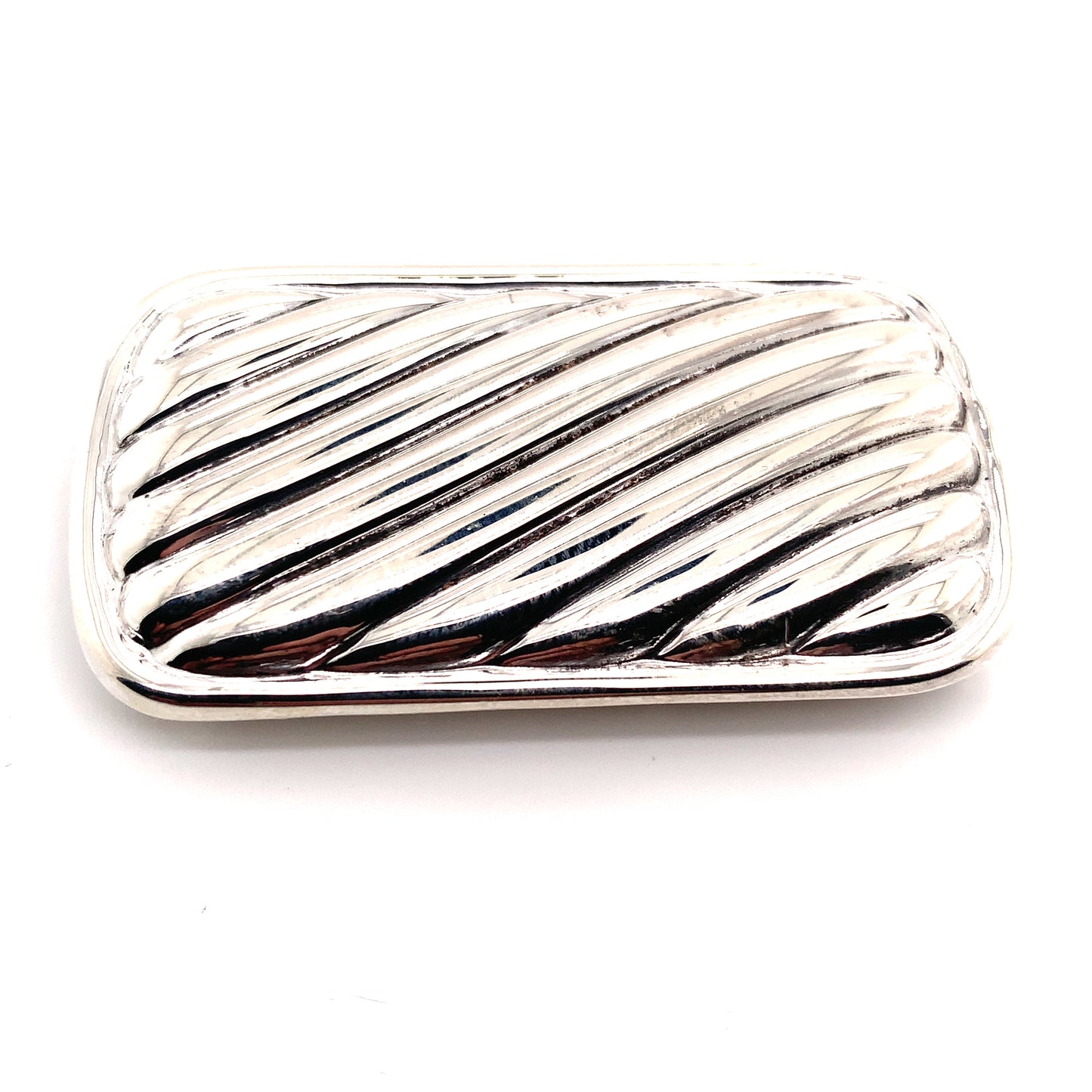 David Yurman Estate Large Cable Money Clip Sterling Silver DY126 - Certified Fine Jewelry
