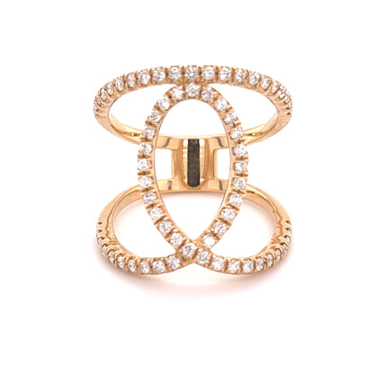 Diamond Ring Size 9.25 14k Gold 0.85 TCW 7.02 Grams Certified $5,950 215418