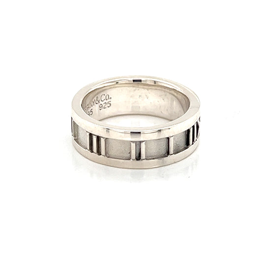 Tiffany & Co Estate Sterling Silver Ring Size 4.25, 5.2 Grams TIF182 - Certified Fine Jewelry