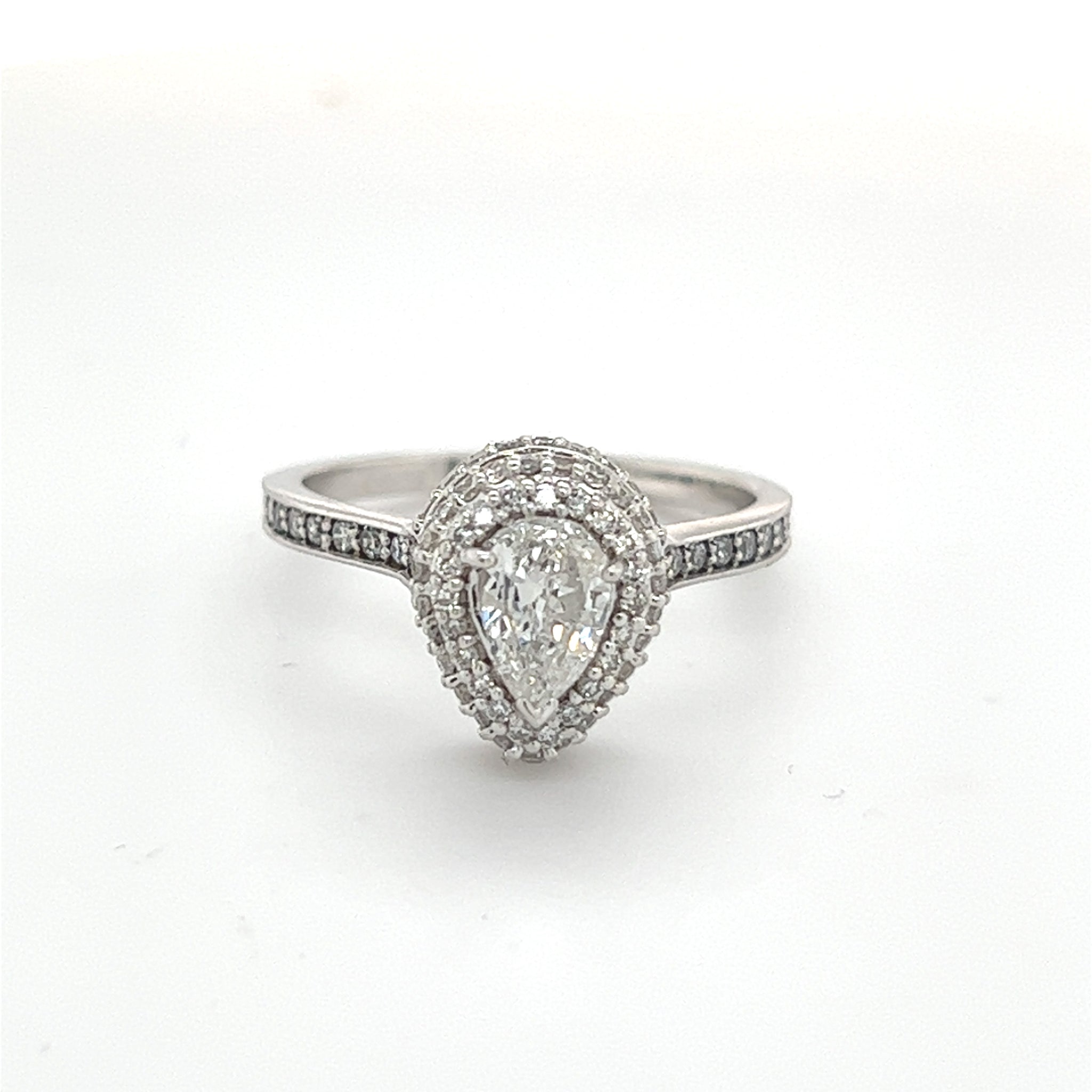 Diamond Ring Size 6.5 14k Gold 0.91 TCW 3.19 Grams Certified $5,950 215101