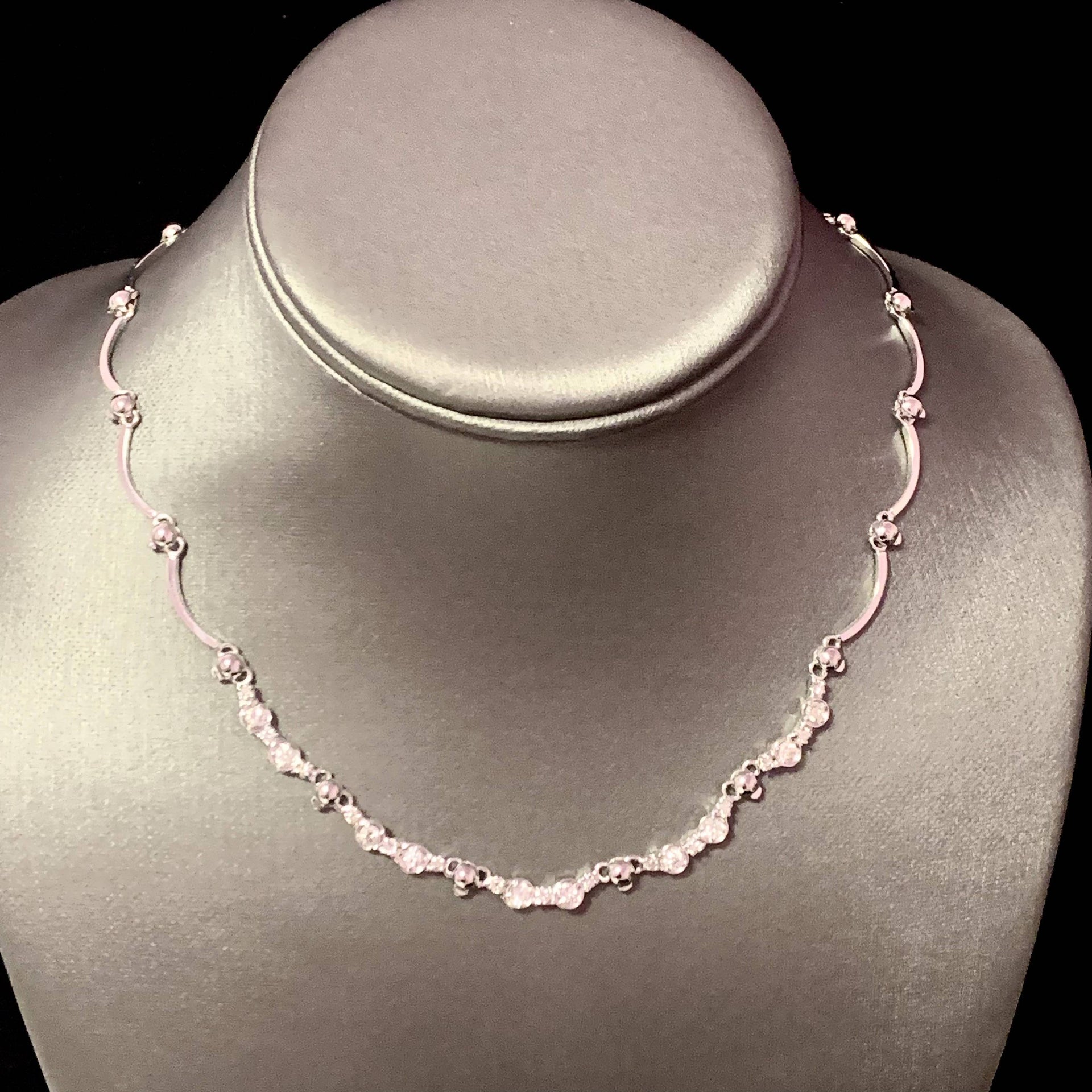 Diamond 14k Gold Necklace 1.5 CT 16.50 inch Certified $4,950 822590
