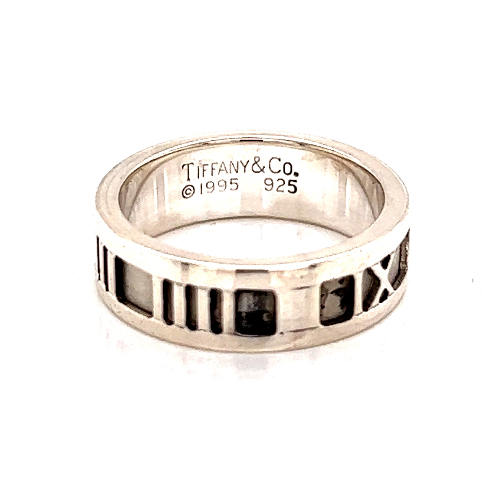 Tiffany & Co Estate Sterling Silver Ring Size 5.25, 4.9 Grams TIF181 - Certified Estate Jewelry