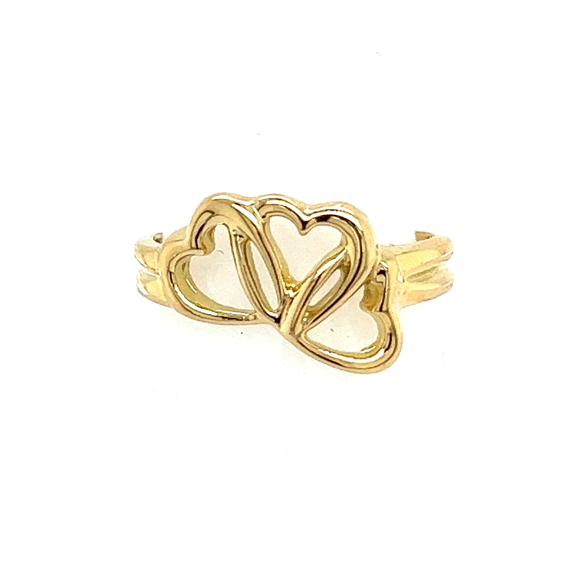Tiffany & Co Estate Ring Size 5.5 18k Y Gold TIF326