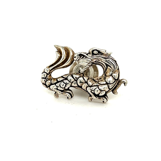 John Hardy Estate Dragon Brooch Pin Sterling Silver JH34