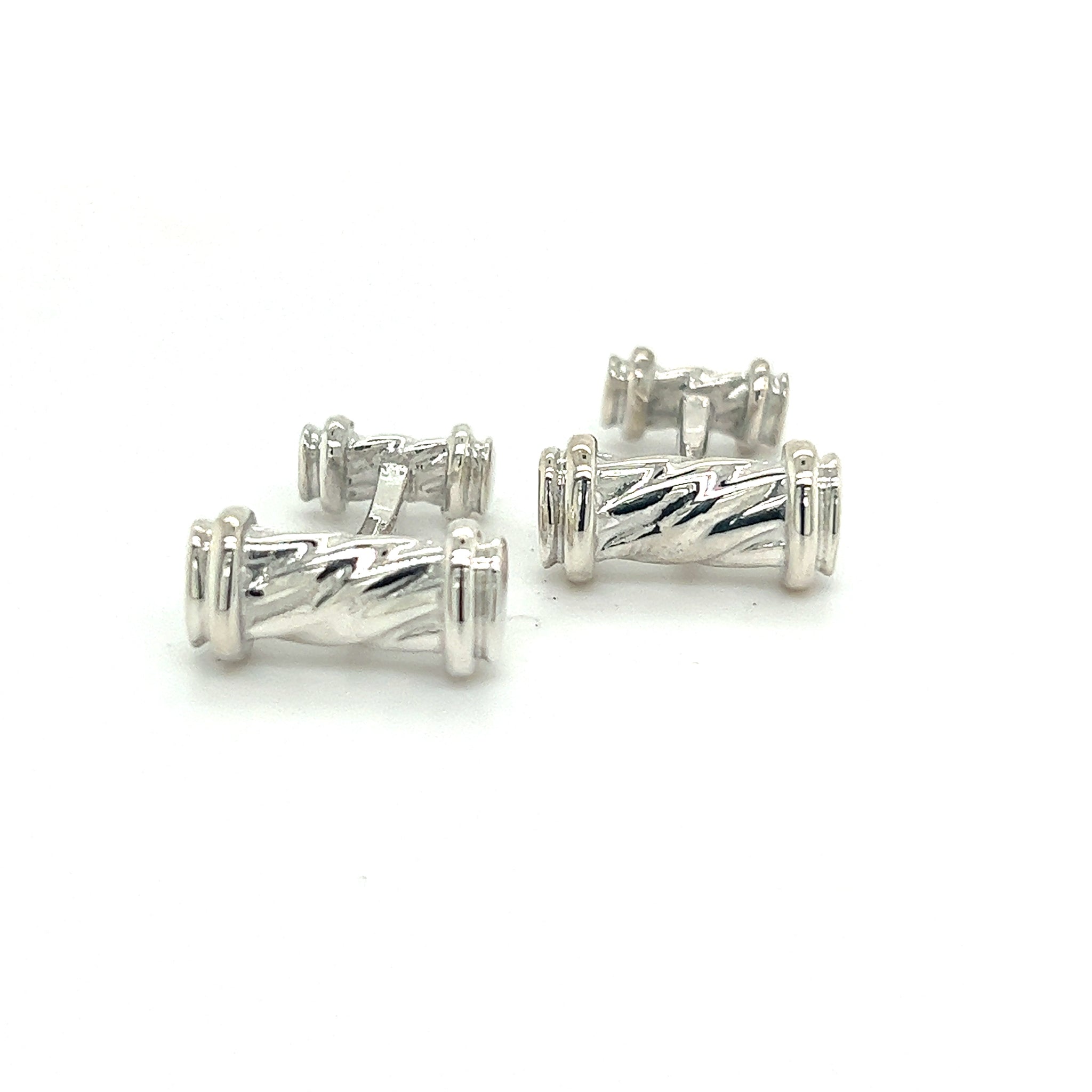 Tiffany & Co Estate Cufflinks Sterling Silver TIF306