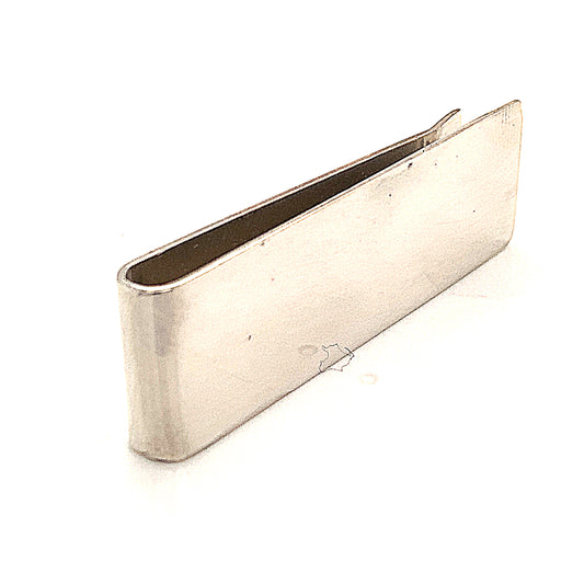 Tiffany & Co Estate Sterling Silver Money Clip 13.88 Grams TIF114 - Certified Fine Jewelry