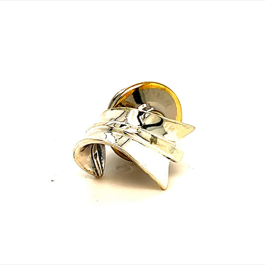 Tiffany & Co Estate "Wave" Tie Pin Sterling Silver 2.7 Grams TIF223 - Certified Fine Jewelry