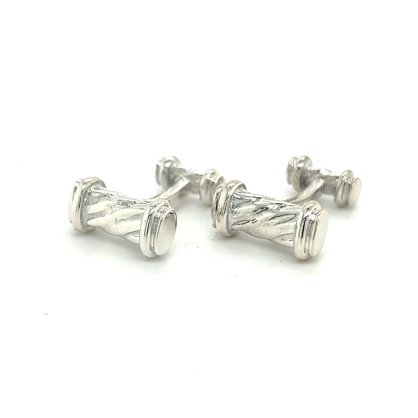 Tiffany & Co Estate Cufflinks Sterling Silver TIF306 - Certified Fine Jewelry