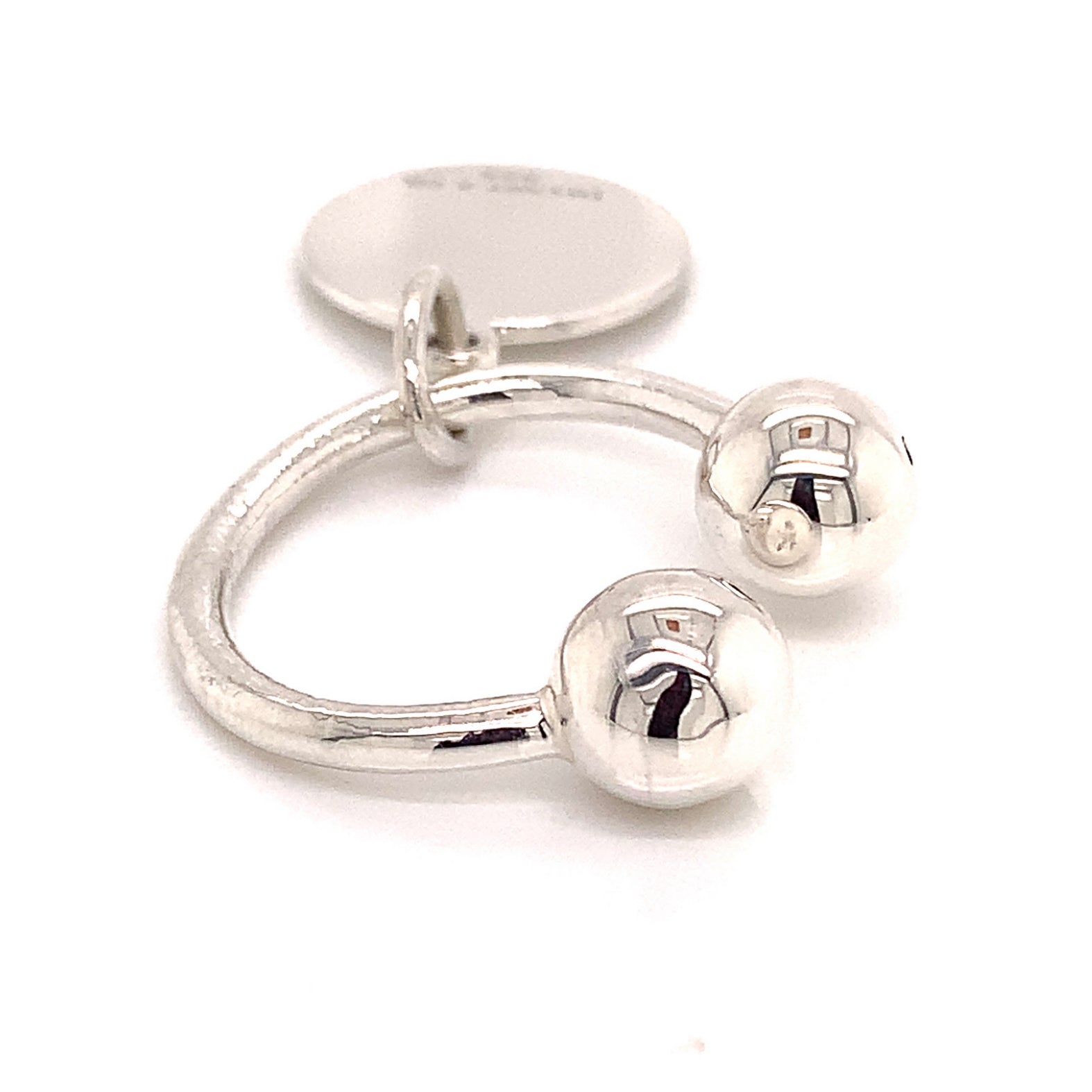 Tiffany & Co Estate Sterling Silver Keychain 9.2 Grams TIF147 - Certified Fine Jewelry