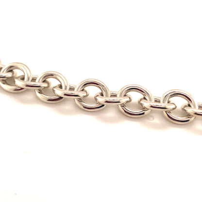 Tiffany & Co Estate Sterling Silver Bracelet 7 Inches 34.2 Grams TIF102 - Certified Fine Jewelry