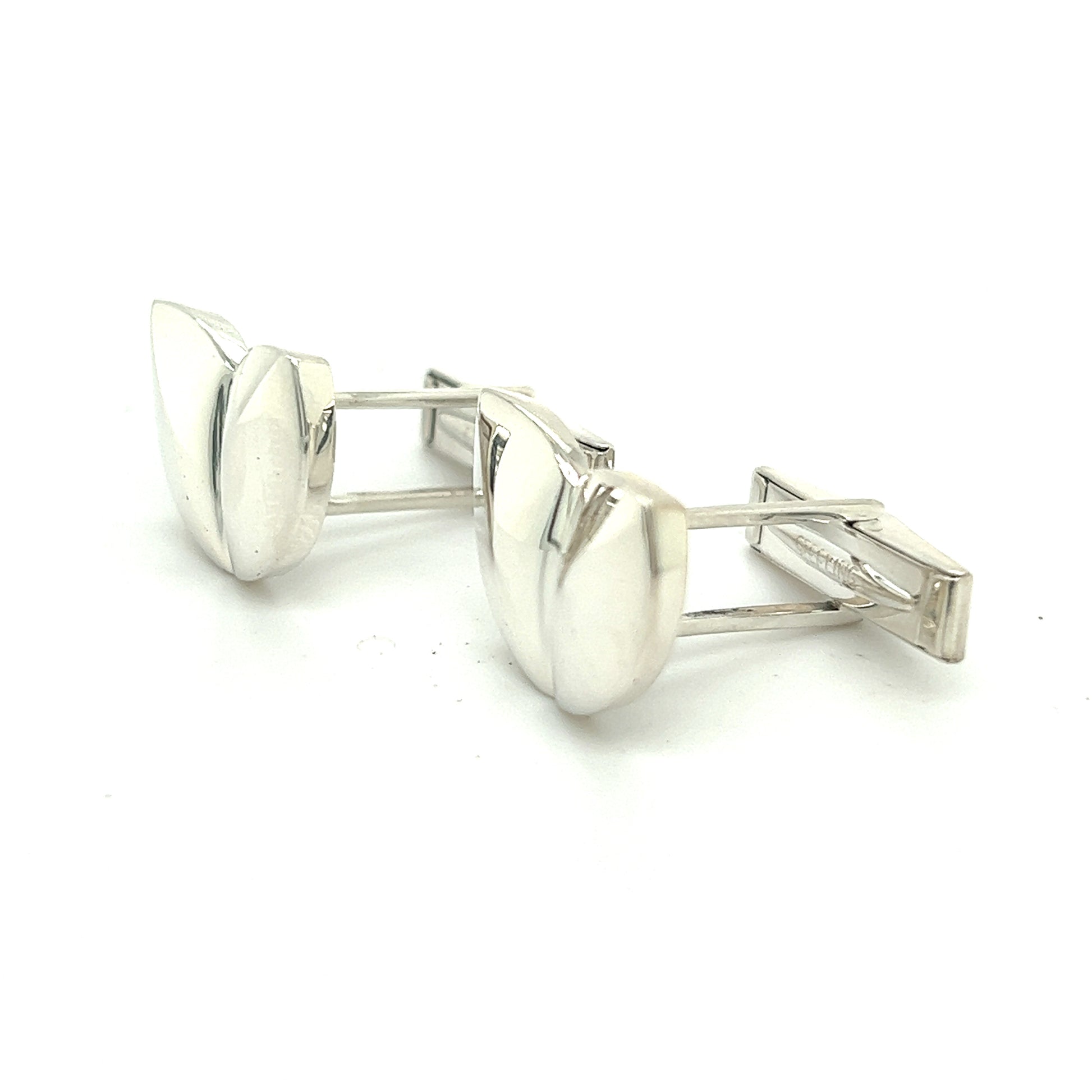 Tiffany & Co Estate Cufflinks Sterling Silver TIF305 - Certified Fine Jewelry