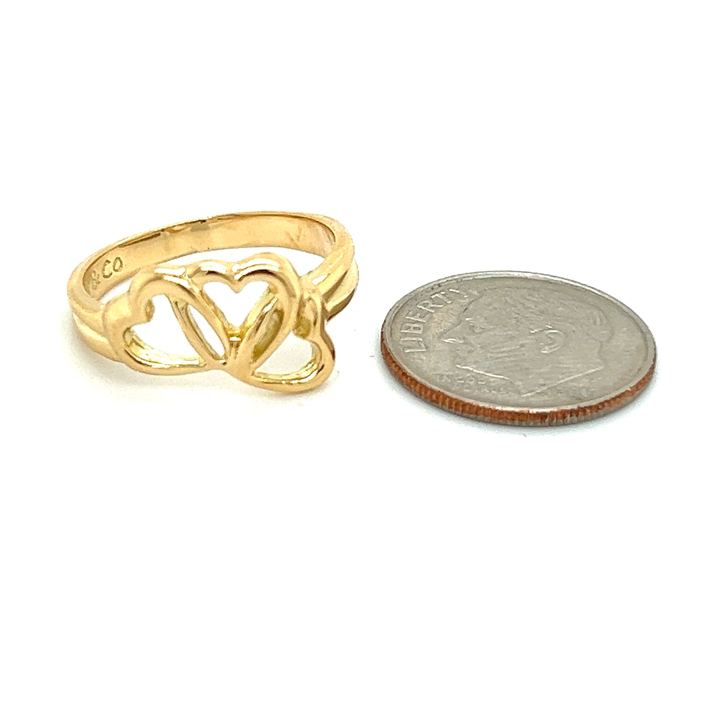 Tiffany & Co Estate Ring Size 5.5 18k Y Gold TIF326 - Certified Fine Jewelry