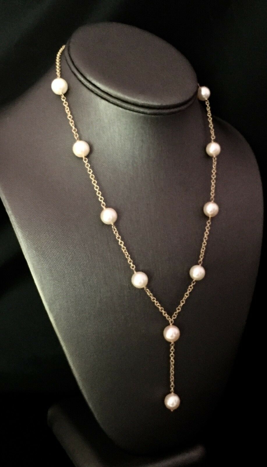 Akoya Pearl Necklace 14k Gold Large 9.5 mm 18.5" Italy Certified $3,950 721475 - Certified Fine Jewelry