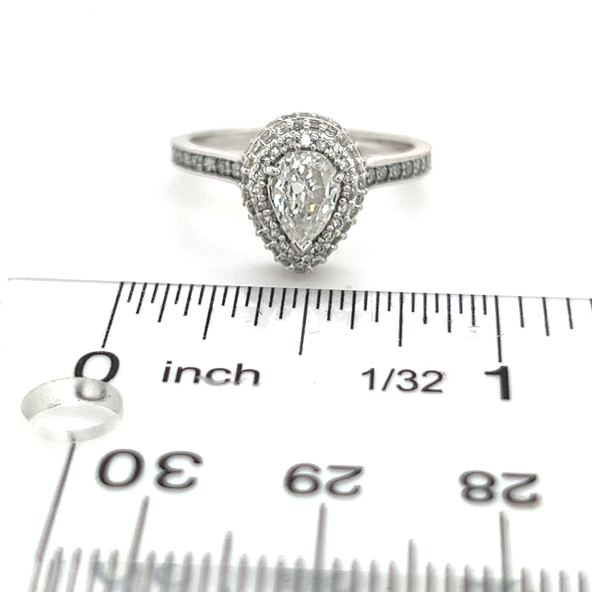 Diamond Ring Size 6.5 14k Gold 0.91 TCW 3.19 Grams Certified $5,950 215101