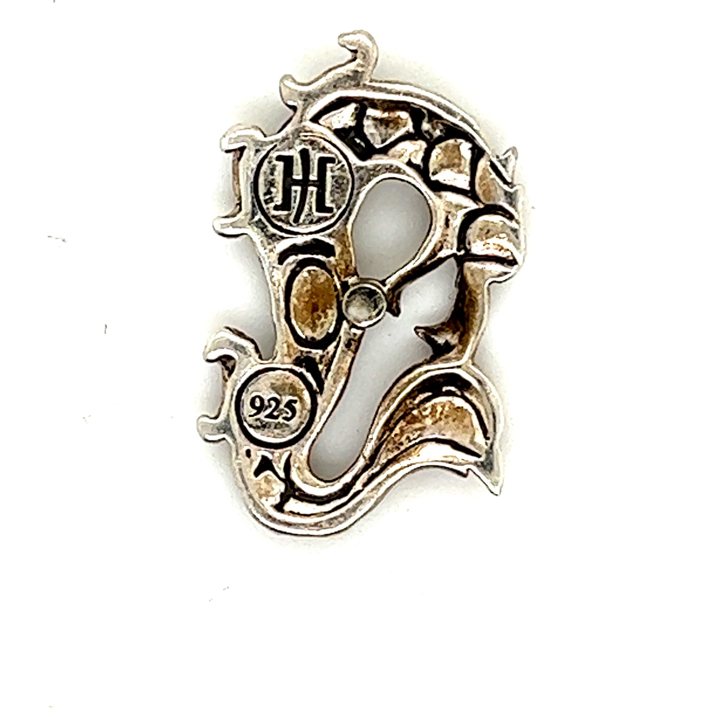 John Hardy Estate Dragon Brooch Pin Sterling Silver JH34 - Certified Fine Jewelry