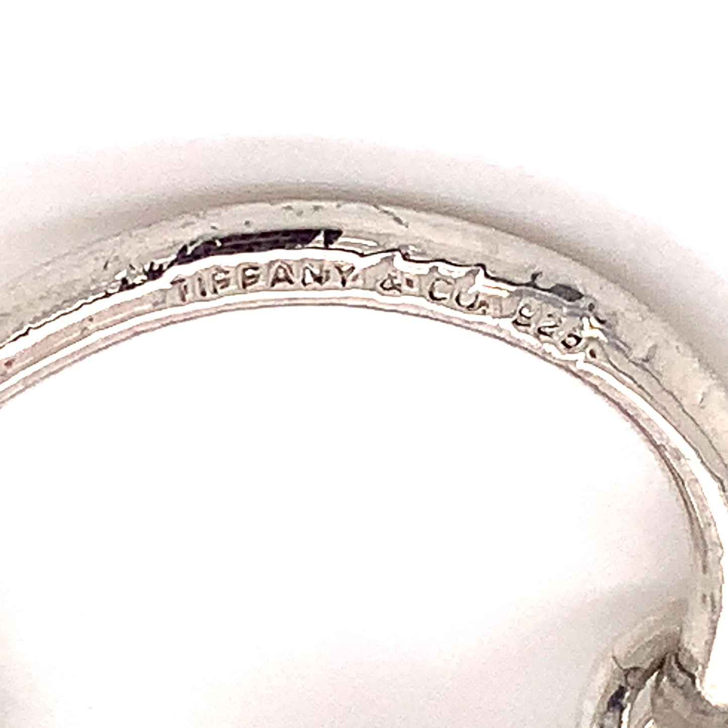 Tiffany & Co Estate Sterling Silver Keychain 9.2 Grams TIF151 - Certified Fine Jewelry
