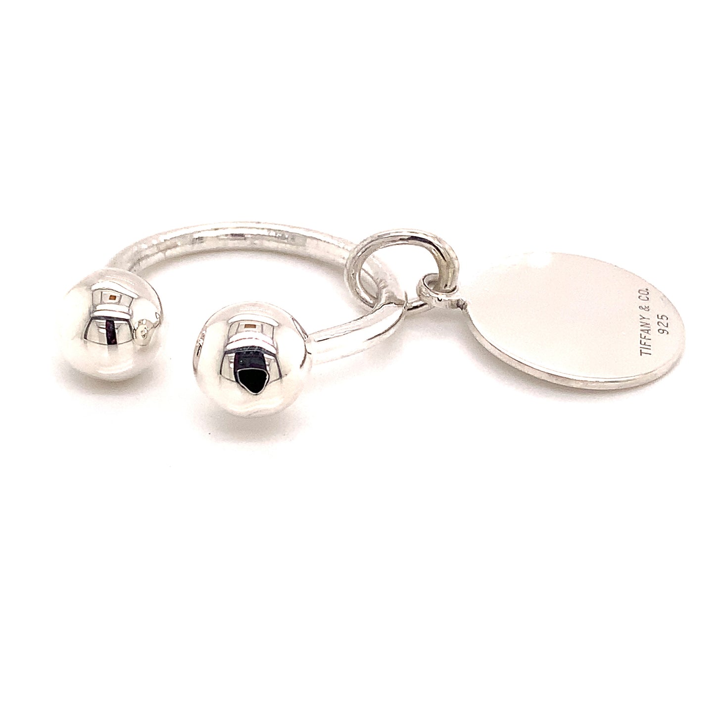 Tiffany & Co Estate Sterling Silver Keychain 9.2 Grams TIF147 - Certified Fine Jewelry