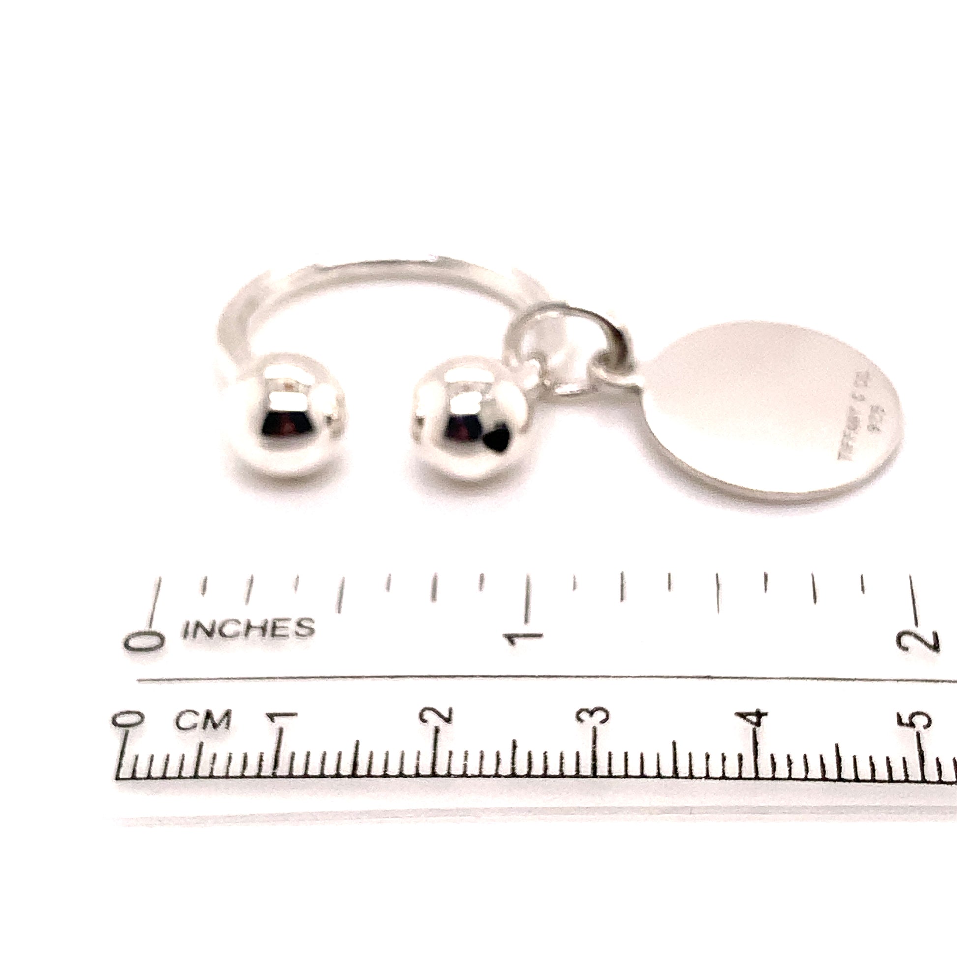 Tiffany & Co Estate Sterling Silver Keychain 9.2 Grams TIF147 - Certified Estate Jewelry