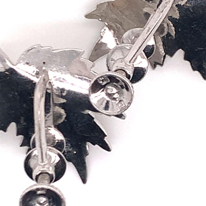 Mikimoto Estate Akoya Pearl Clip On Earrings Sterling Silver 6.15 mm M170 - Certified Estate Jewelry