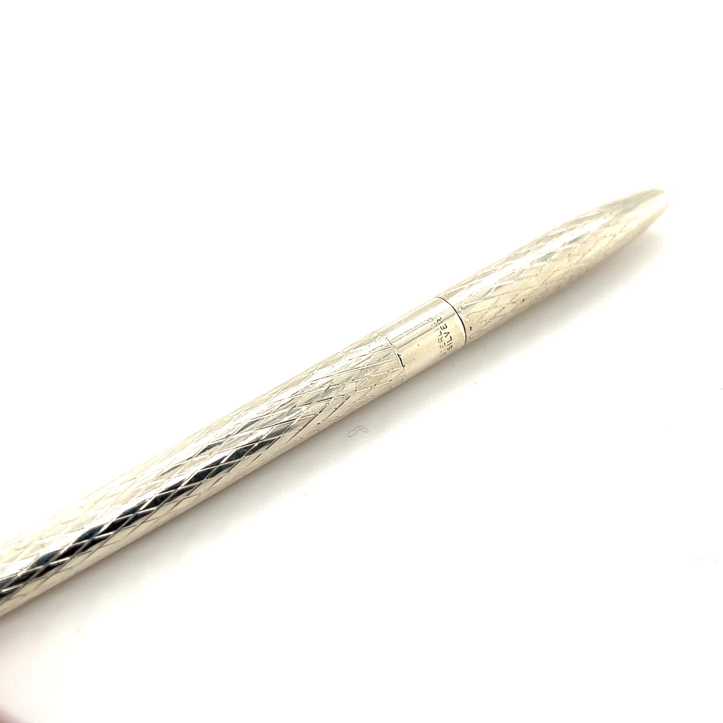 Tiffany & Co Estate Sterling Silver Pen 4.5" 12 Grams TIF190 - Certified Estate Jewelry