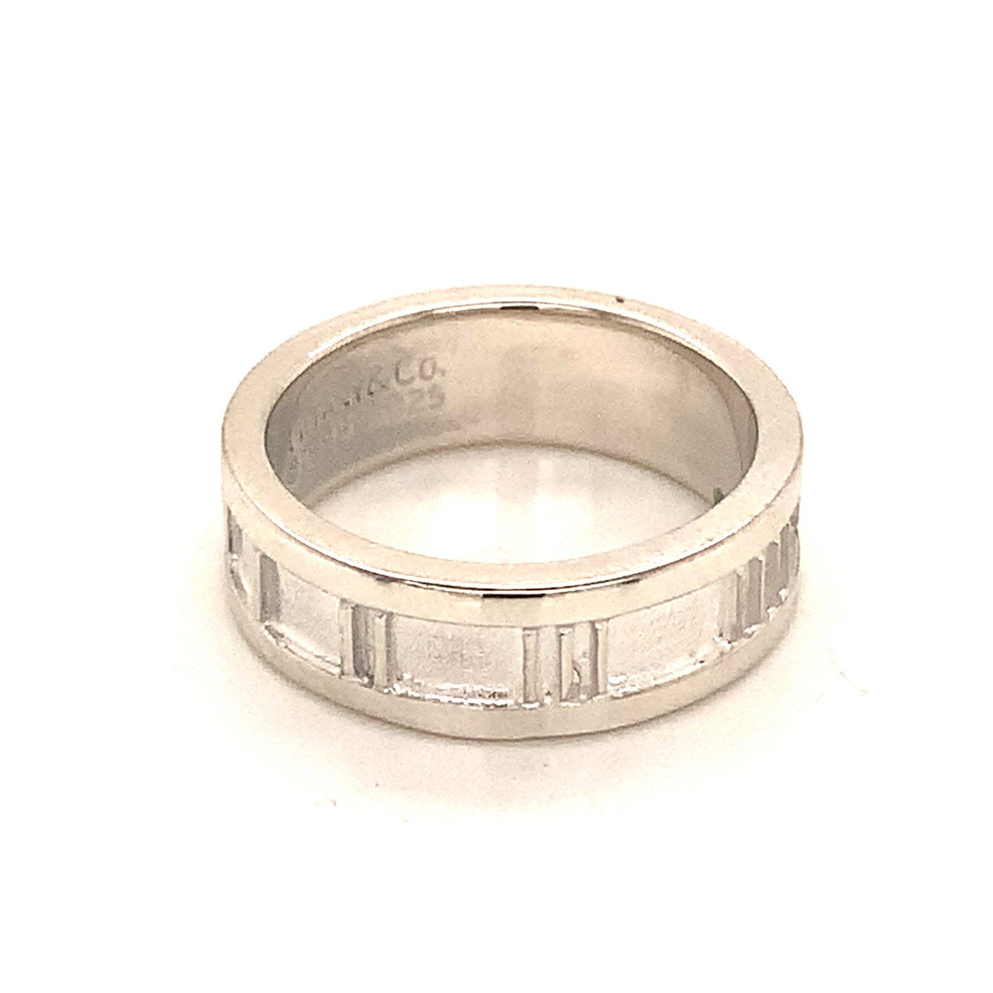 Tiffany & Co Estate Ring Size 4.75 Sterling Silver 4.7 Grams TIF106 - Certified Estate Jewelry