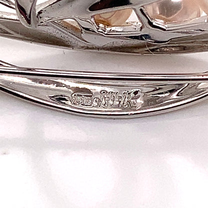 Mikimoto Estate Akoya Pearl Brooch Pin Sterling Silver 6mm 4.89 gr M186 - Certified Estate Jewelry
