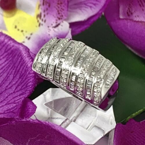 Diamond Ring 14k Gold Statement Women Certified $3,000 606240 - Certified Estate Jewelry