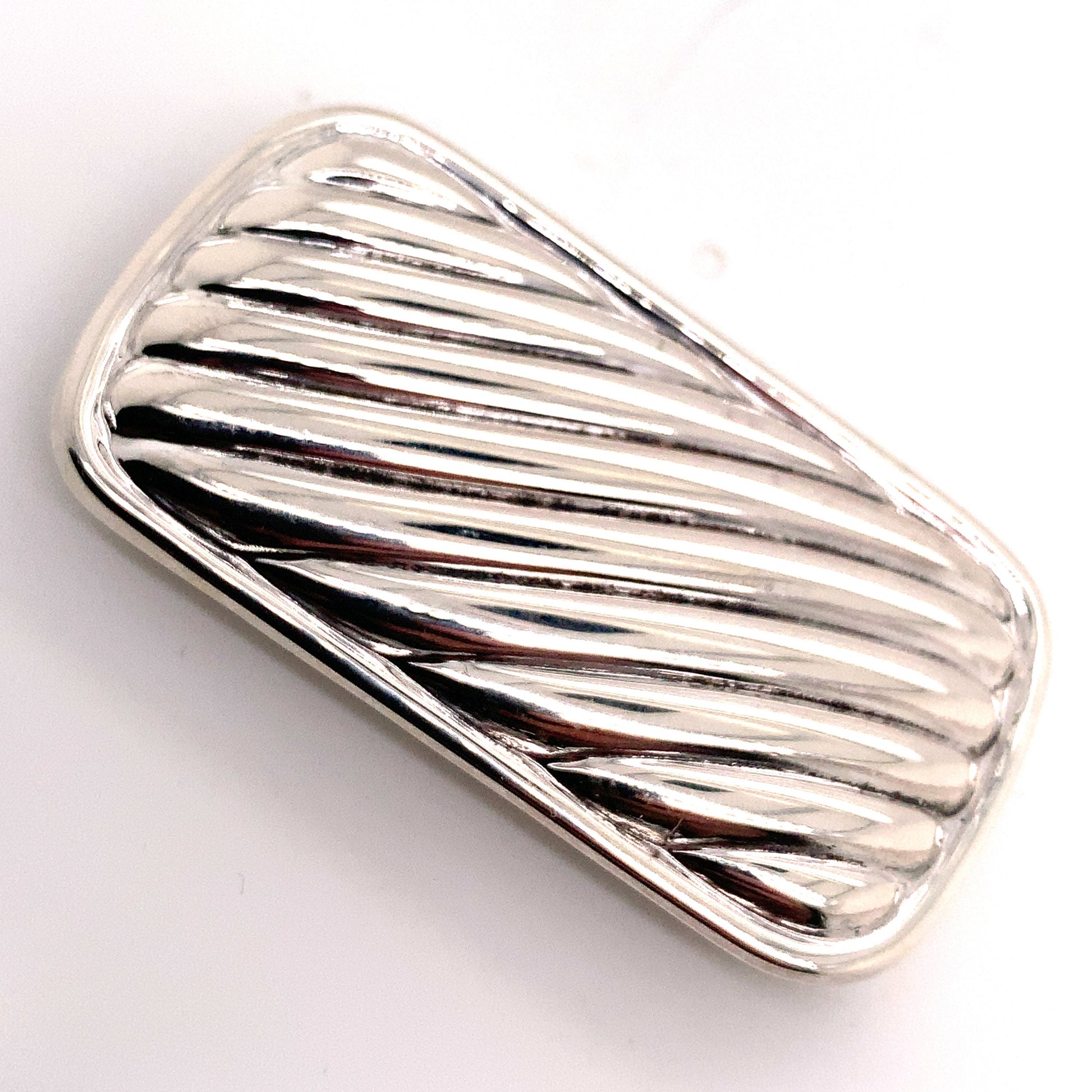 David Yurman Estate Large Cable Money Clip Sterling Silver DY126 - Certified Fine Jewelry